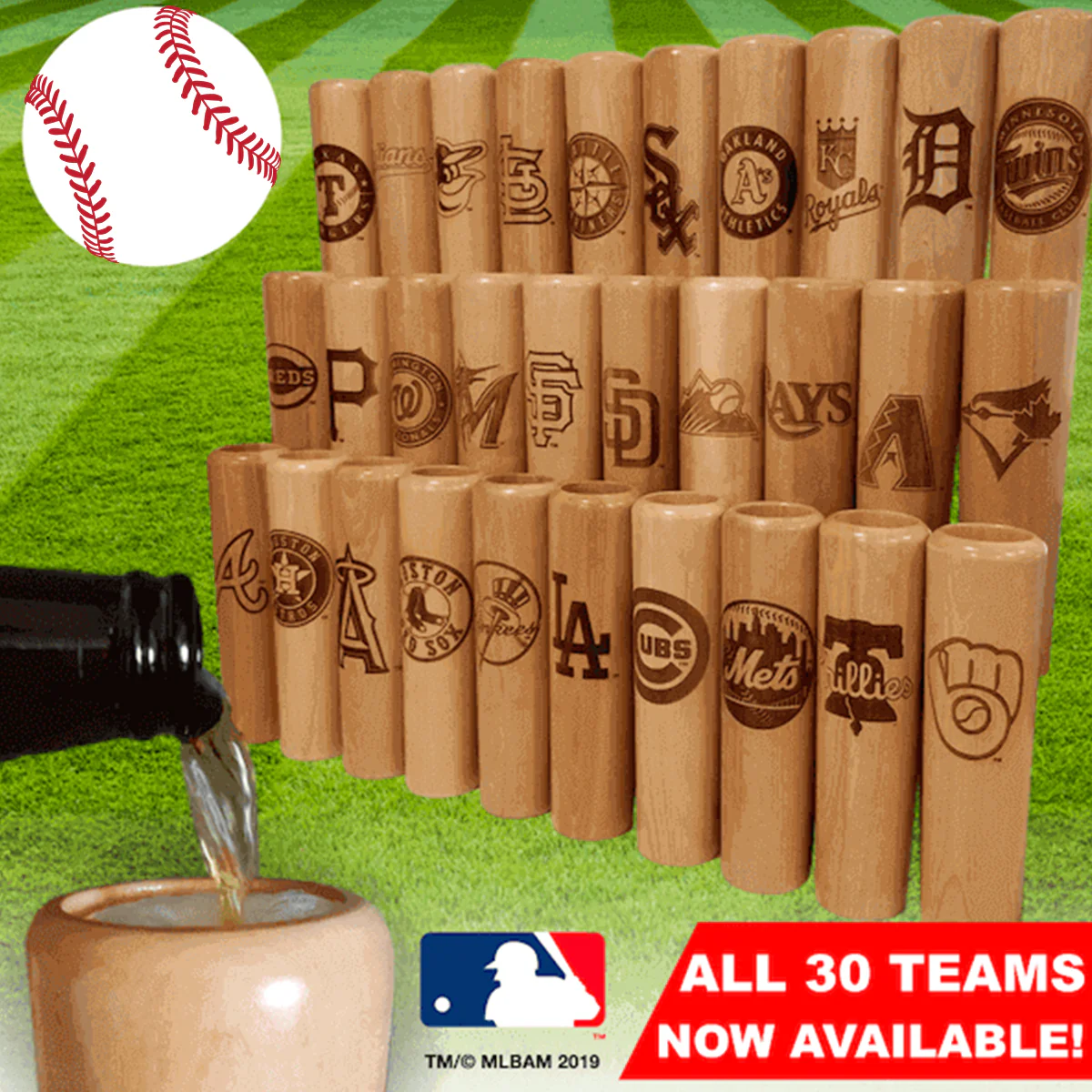 12 oz Baseball Bat Mug - Image 9