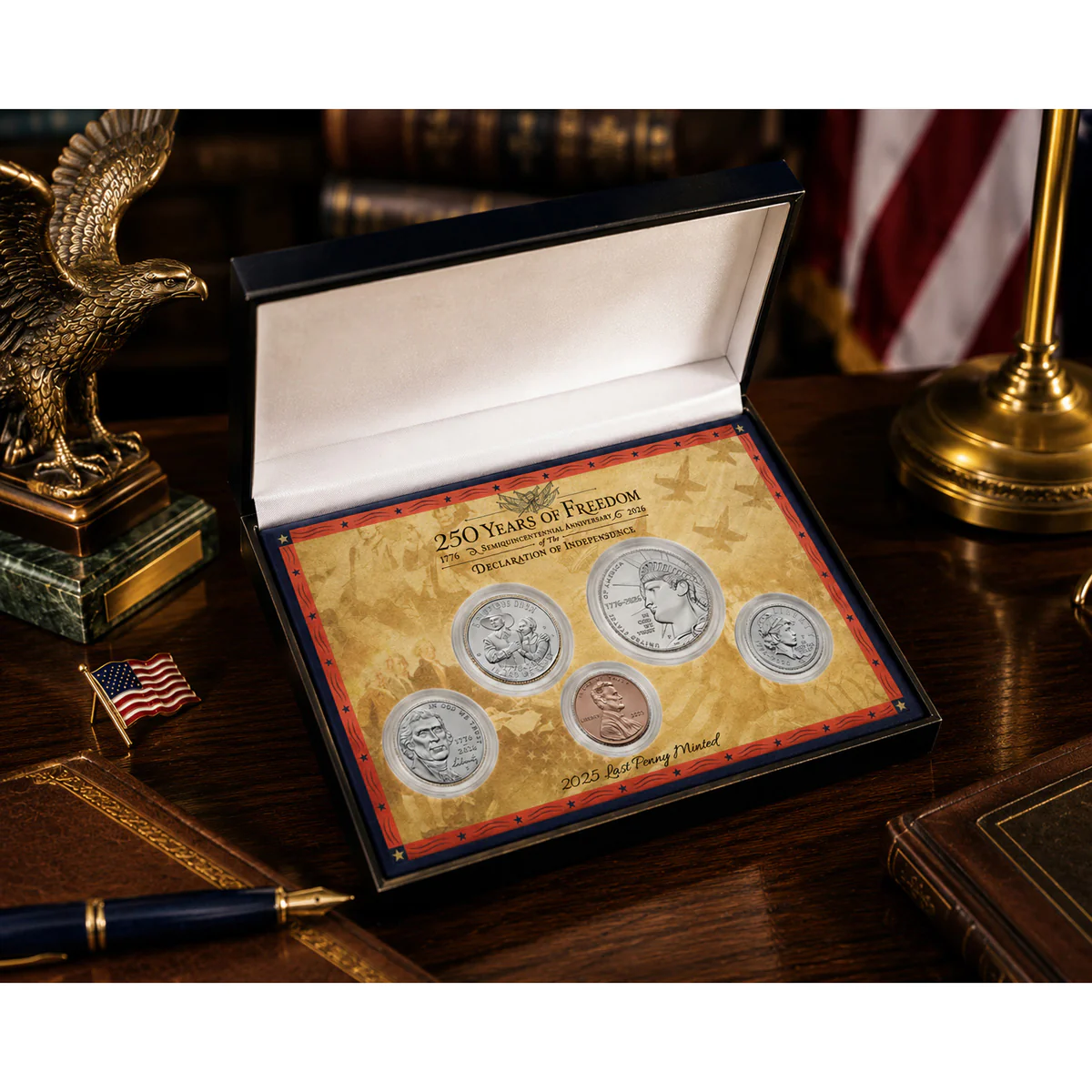 250th Anniversary Collectable Coin Set - Image 2