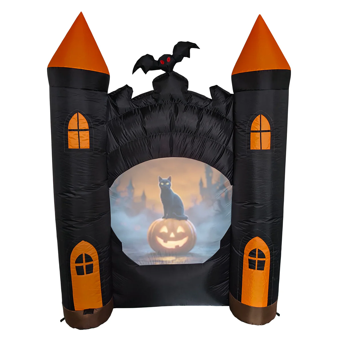 7' Animated Inflatable Haunted Castle
