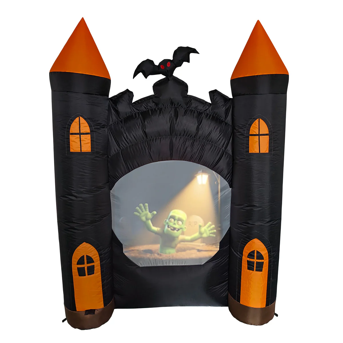 7' Animated Inflatable Haunted Castle - Image 4