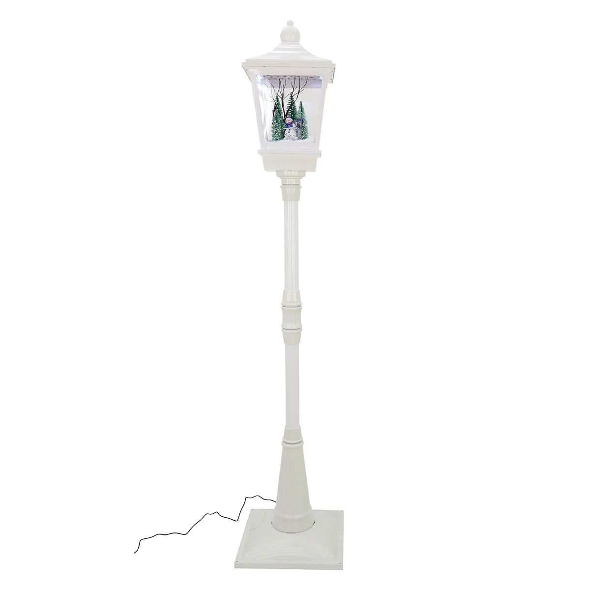 72'' Snowing Lamp Post