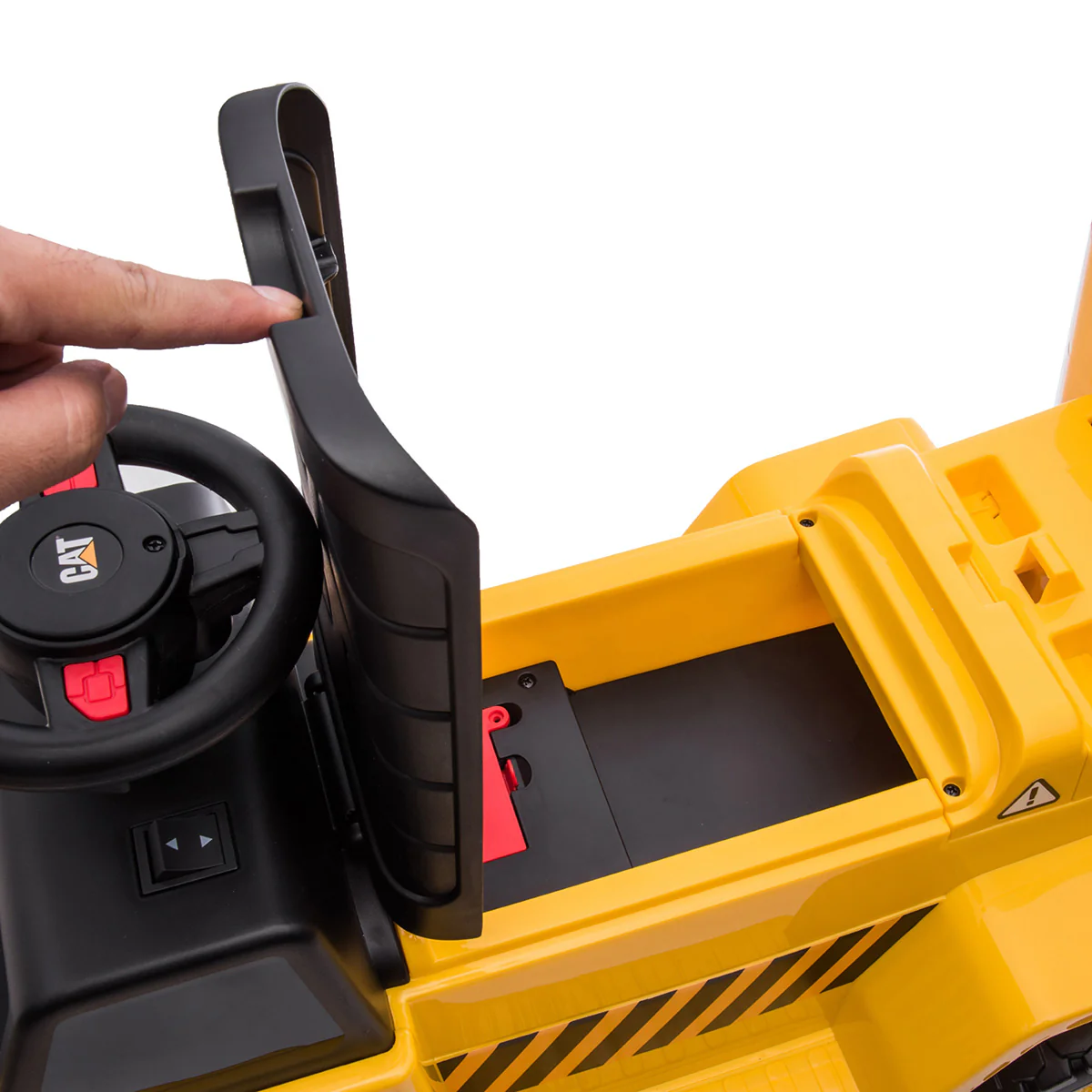 CAT Dump Truck Ride-On Toy - Image 3