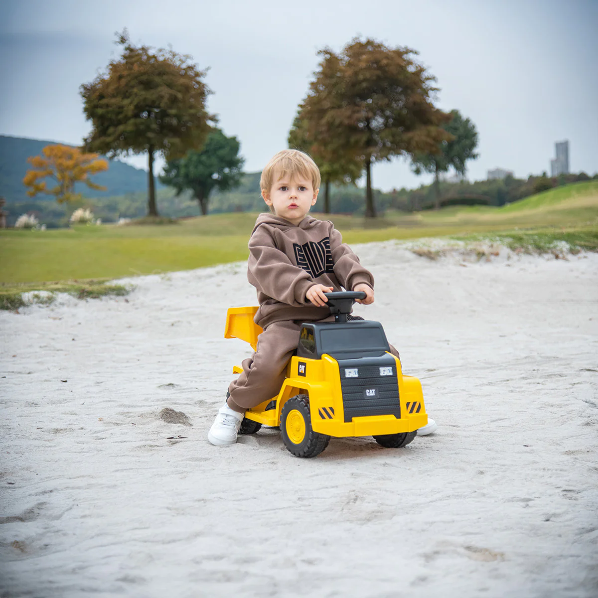 CAT Dump Truck Ride-On Toy - Image 6