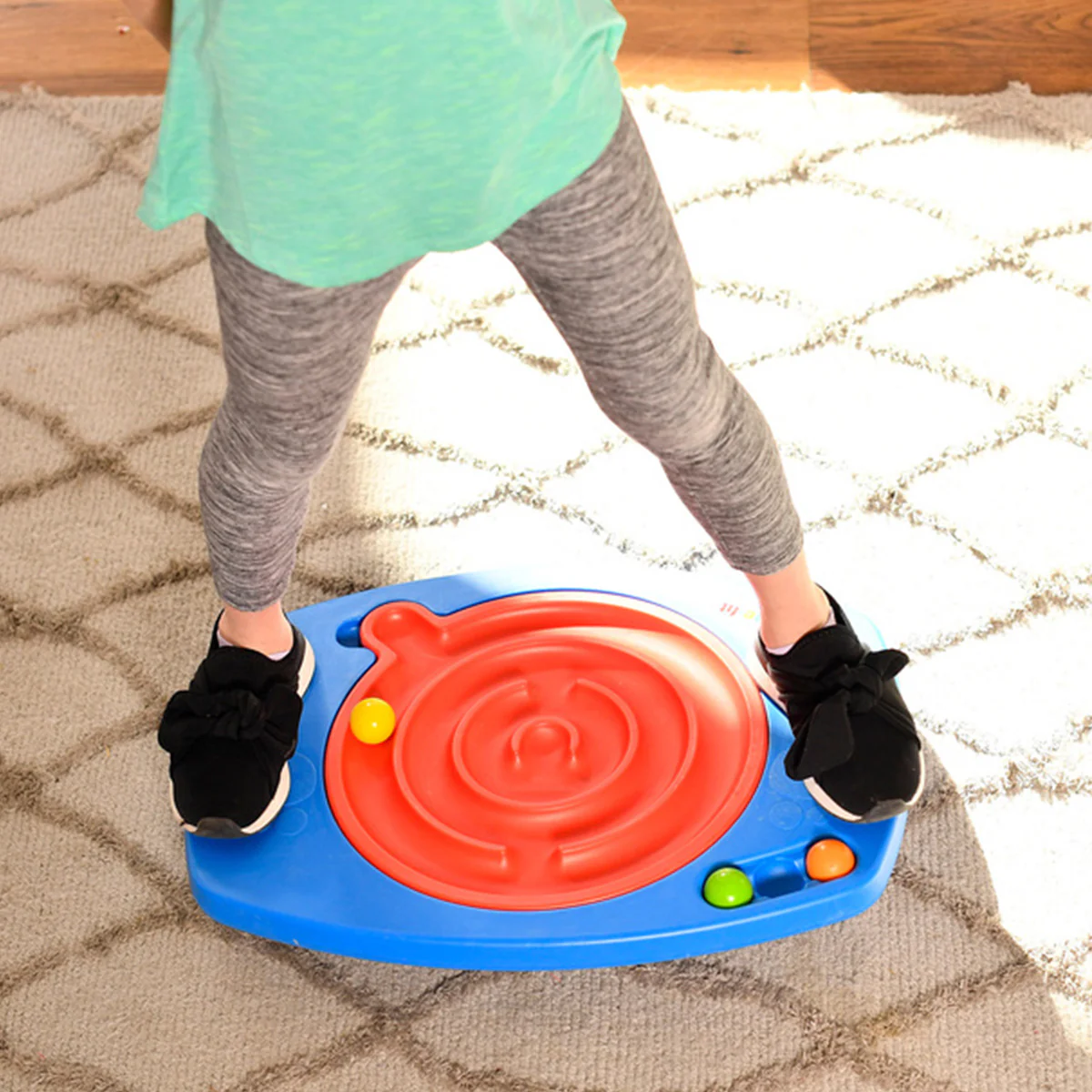 Double-Sided Maze Balance Board for Kids