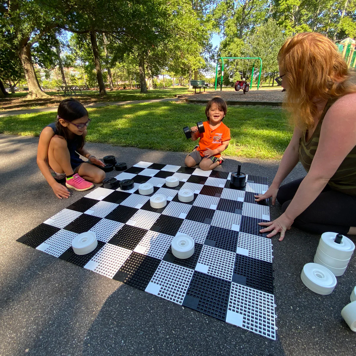 Giant Checker Pieces for Giant Game Board - Image 3