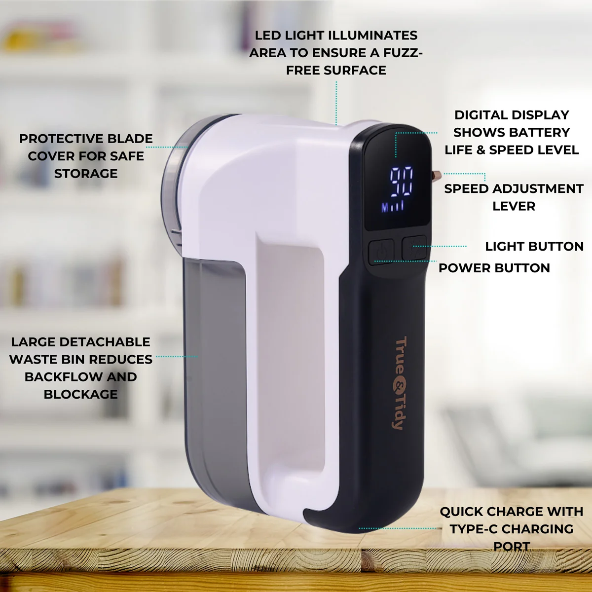 LED Turbo Fabric Shaver - Image 6