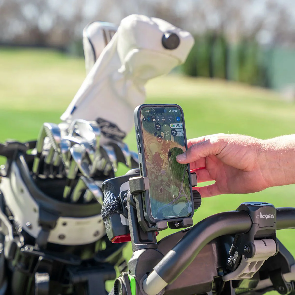 Magnetic Golf Cart Phone Holder and Gear Hub - Image 13