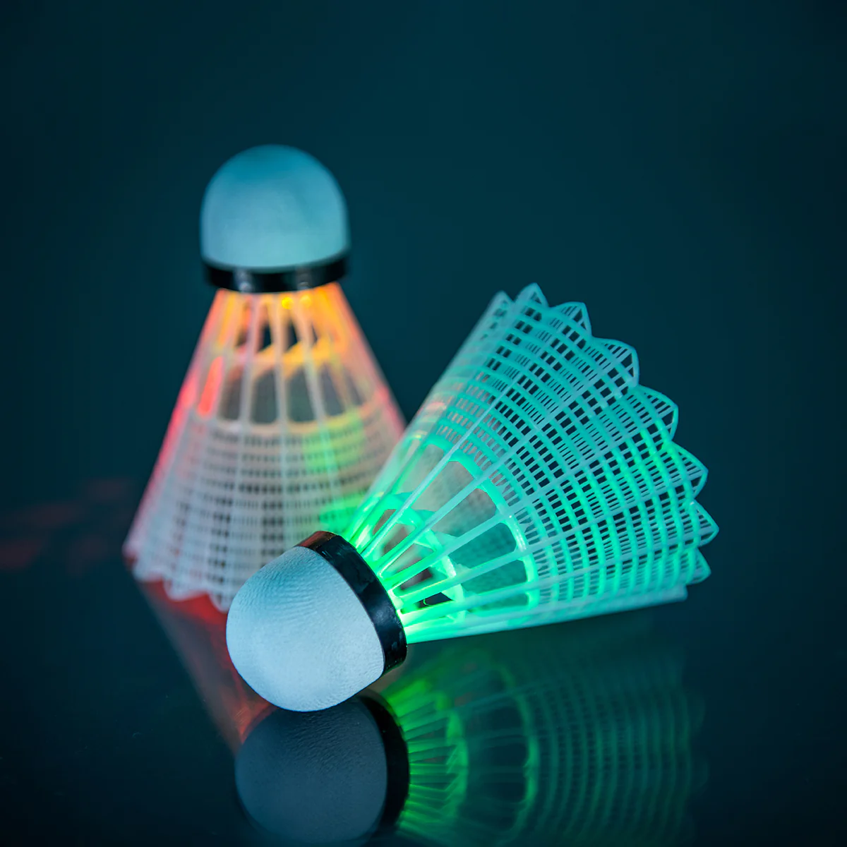 Portable Badminton with LED Birdies by Sharper Image - Image 2