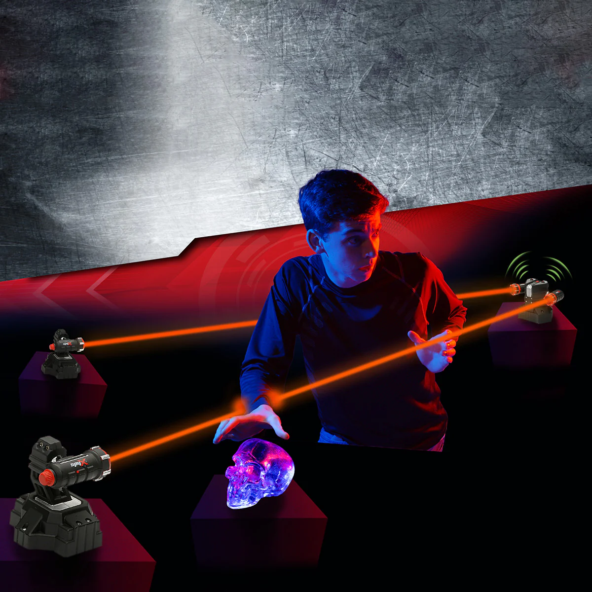 Spy Laser Tripwire Alarm