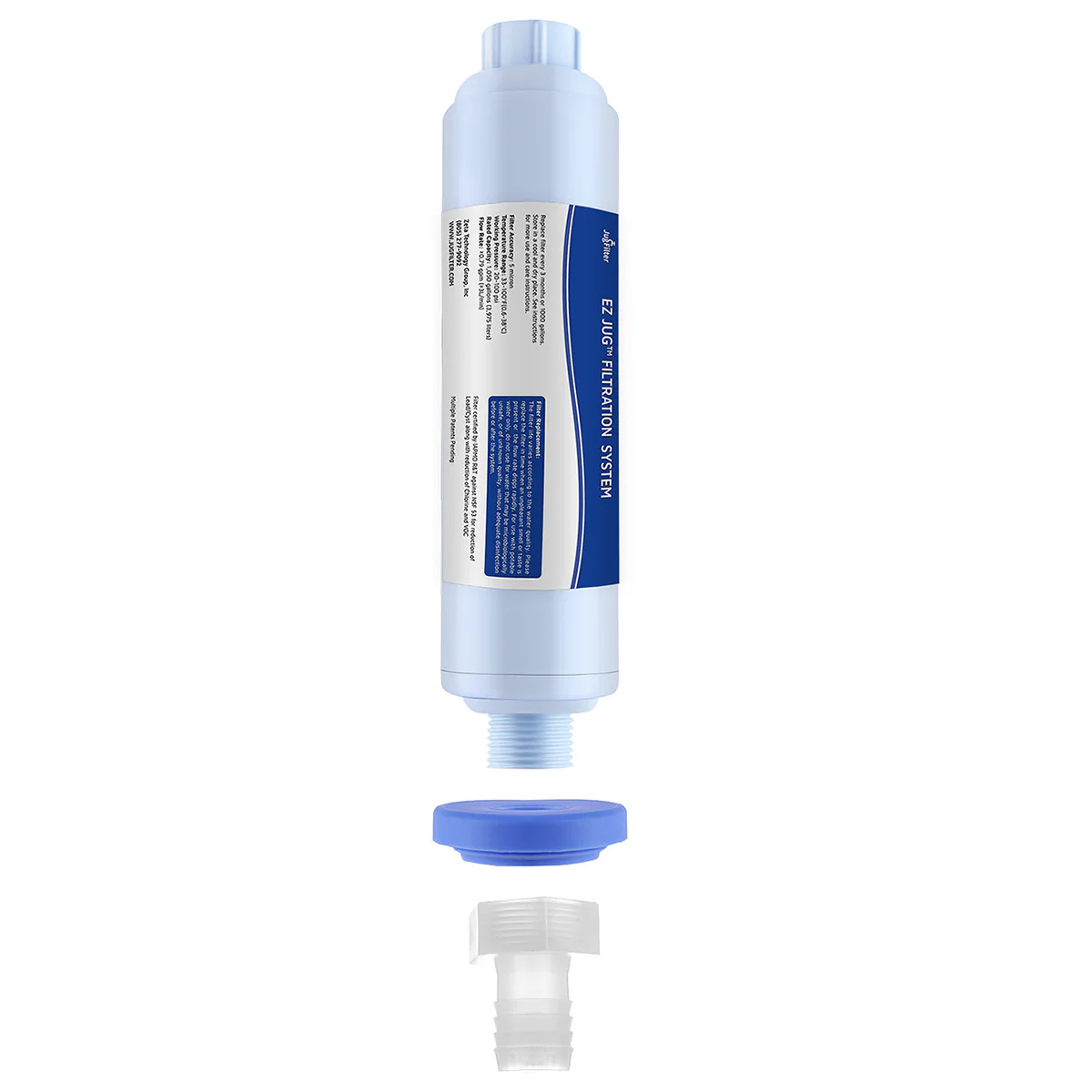 Replacement Filter for Water Jug Filtration System